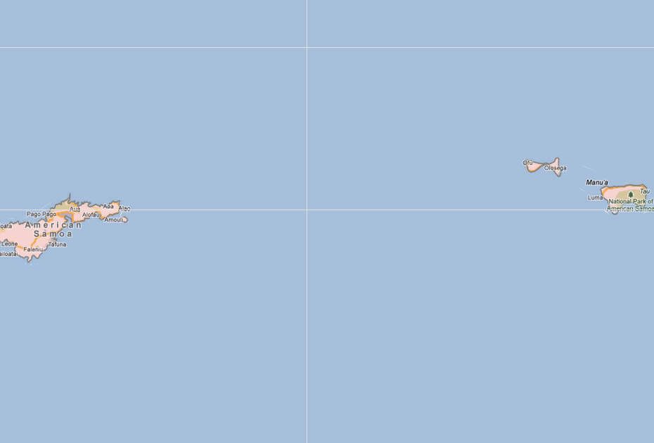 American Samoa Map